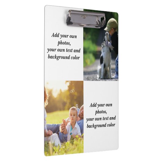 Porte-bloc Add your own photos, text and background throw pi (Swatch)