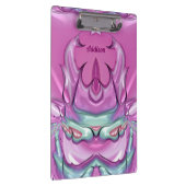 Porte-bloc ADDISON ~WOW ! ÉTRANGE ! Rose Gris Blanc et Cerise (Swatch)