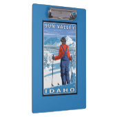 Porte-bloc Admirer de skieur - Sun Valley, Idaho (Swatch)
