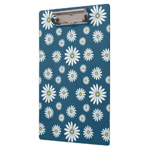 Porte-bloc adorable fille tendance marguerites motif