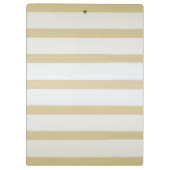 Porte-bloc Adorable Gold Parties scintillant Coeurs Stripes-J (Dos)