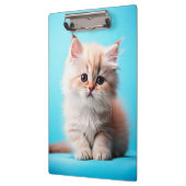 Porte-bloc Adorable Potrait de chaton blanc-54971 (Gauche)