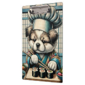 Porte-bloc Adorable Sushi Chef Chiot (Gauche)