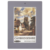 Porte-bloc Affiche britannique de chemins de fer de vue (Dos)