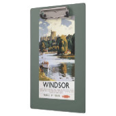 Porte-bloc Affiche britannique de la Tamise de château de (Gauche)