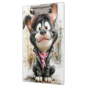 Porte-bloc Affiche Chiot Rebelle Mignon (Gauche)