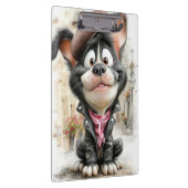 Porte-bloc Affiche Chiot Rebelle Mignon (Swatch)