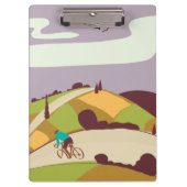 Porte-bloc Affiche de cyclisme vintage (Devant)