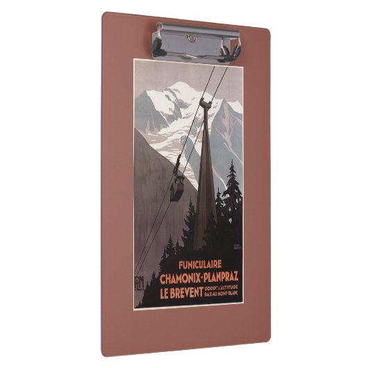 Porte-bloc Affiche de funiculaire de Funiculaire Le Brevent (Swatch)