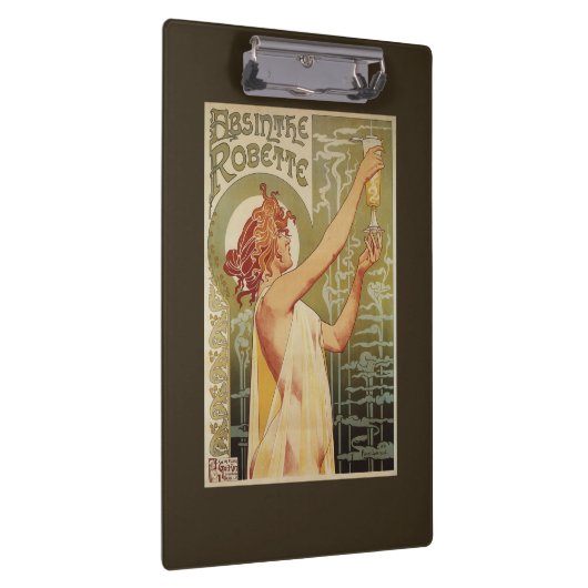 Porte-bloc Affiche de publicité d'absinthe de Robette (Swatch)