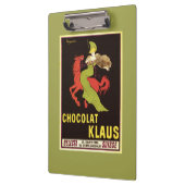 Porte-bloc Affiche de publicité de Chocolat Klaus (Gauche)