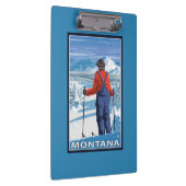 Porte-bloc Affiche de voyage d'AdmiringMontanaVintage de (Swatch)