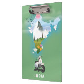 Porte-bloc Affiche de voyage en Inde (Gauche)