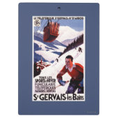 Porte-bloc Affiche ferroviaire de promo de funiculaire de (Dos)