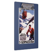 Porte-bloc Affiche ferroviaire de promo de funiculaire de (Swatch)