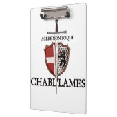 Porte-bloc Affiche logo AMHE du 74 (Gauche)