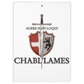Porte-bloc Affiche logo AMHE du 74 (Dos)