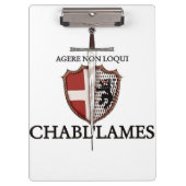Porte-bloc Affiche logo AMHE du 74 (Devant)