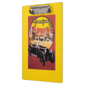 Porte-bloc Affiche promotionnelle d'automobile de Peugeot (Gauche)