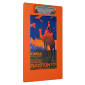 Porte-bloc Affiche promotionnelle de ligne aérienne française (Swatch)