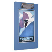 Porte-bloc Affiche promotionnelle de ski de sports d'hiver (Swatch)
