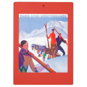 Porte-bloc Affiche promotionnelle ferroviaire de PLM (Dos)