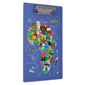 Porte-bloc Africa map (Swatch)