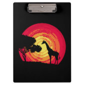 Porte-bloc African sunset (Devant)