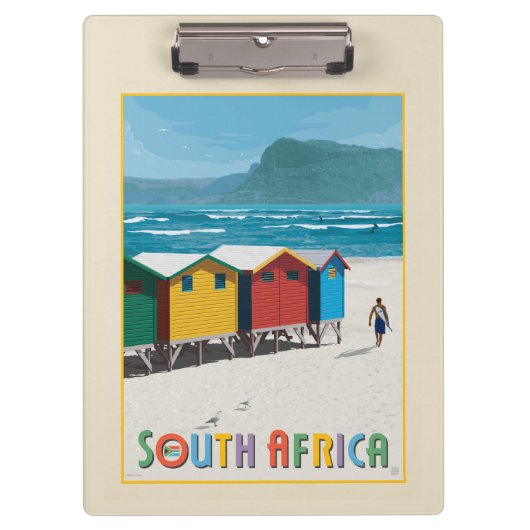 Porte-bloc Afrique du Sud | Plage de Muizenberg (Devant)