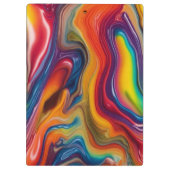 Porte-bloc Agate arc-en-ciel (Dos)