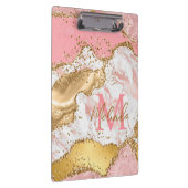 Porte-bloc Agate des séquences or et rose (Swatch)