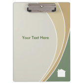 Porte-bloc Agent immobilier professionnel (Devant)