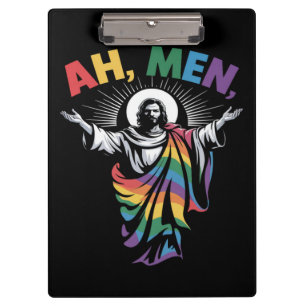 Porte-bloc Ah Men Drôle LGBT Fierté Gay