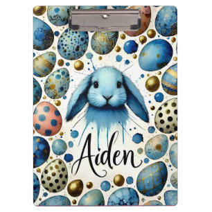 Porte-bloc AIDEN ~ Lapin et oeufs de l'EASTER ~