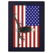 Porte-bloc Aigle à tête blanche toujours en vigueur (Dos)