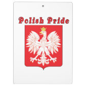 Porte-bloc Aigle de la fierté polonaise (Dos)