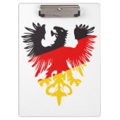 Porte-bloc Aigle noire allemande (Devant)