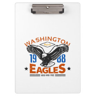 Porte-bloc Aigles de Washington 1988 Vintage Eagle