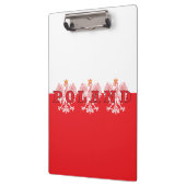 Porte-bloc Aigles rouges de Pologne (Gauche)