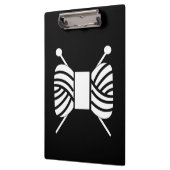 Porte-bloc Aiguilles de tricot et fil de fer {Dark} (Gauche)