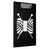 Porte-bloc Aiguilles de tricot et fil de fer {Dark} (Swatch)