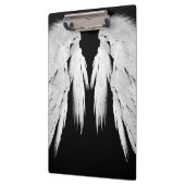 Porte-bloc AILES ANGEL Monogramme Noir (Gauche)