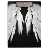 Porte-bloc AILES ANGEL Monogramme Noir (Devant)