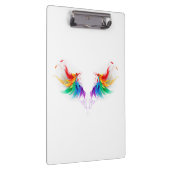 Porte-bloc Ailes fluffy arc-en-ciel (Swatch)