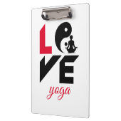 Porte-bloc Aimer le yoga (Gauche)