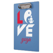 Porte-bloc Aimer le yoga (Gauche)