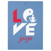 Porte-bloc Aimer le yoga (Dos)