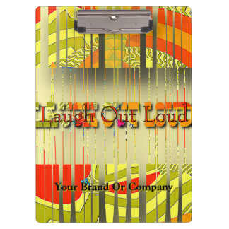 Porte-bloc Ajouter le nom de l'entreprise Laugh Out Loud