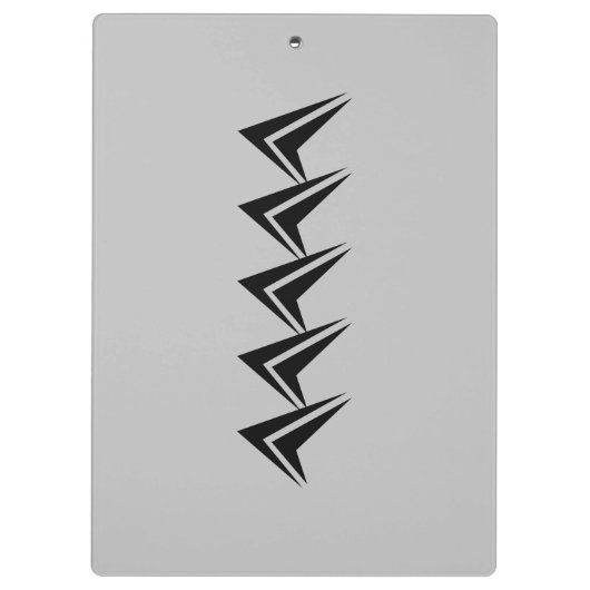 Porte-bloc Ajouter le nom des initiales blanc et gris (Dos)