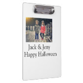 Porte-bloc ajouter nom photo texte Halloween enfant fille gar (Swatch)